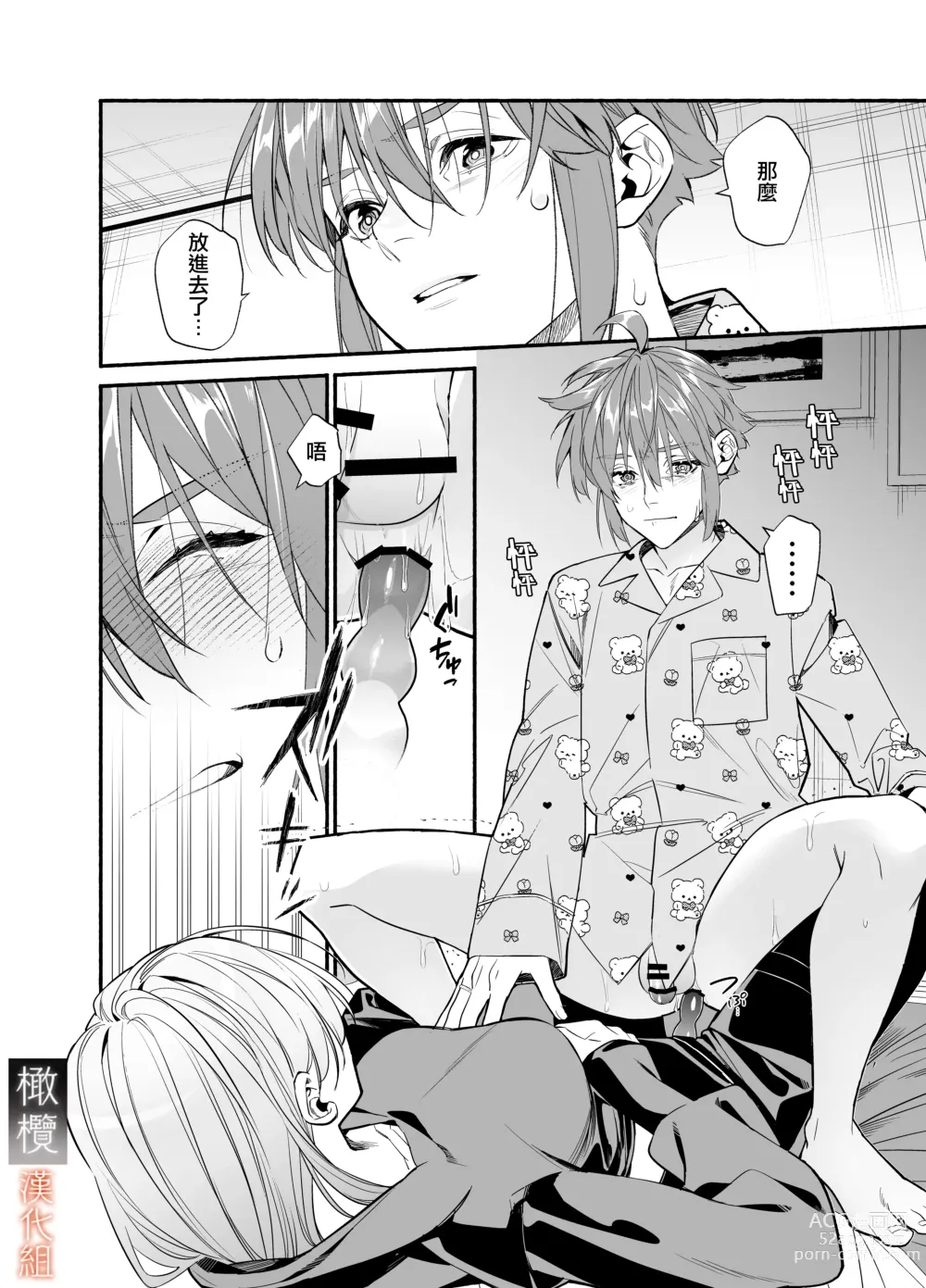 Page 44 of doujinshi 抖M男友无法变得坦率