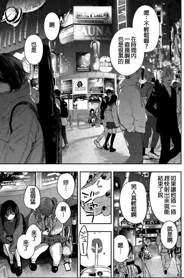 Page 8 of manga 藤原ハル「夜を泳ぐ魚たちは」繁體中文精翻