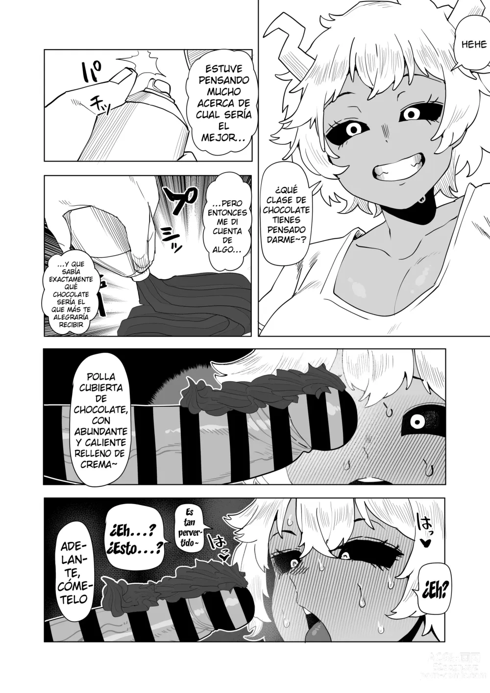 Page 4 of doujinshi Academia de Héroes & una Moralidad Invertida 14: ~San Valentín~