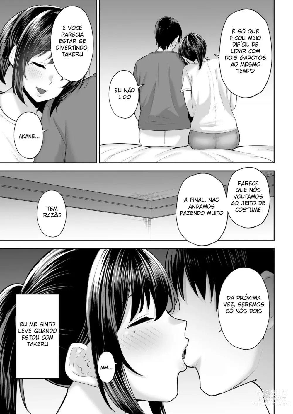 Page 36 of doujinshi Netorareta Bakunyuu Osananajimi Tsuma Akane -Mukashikkara Shinyuu (SeFri) to Yarimakuri Deshita lol-