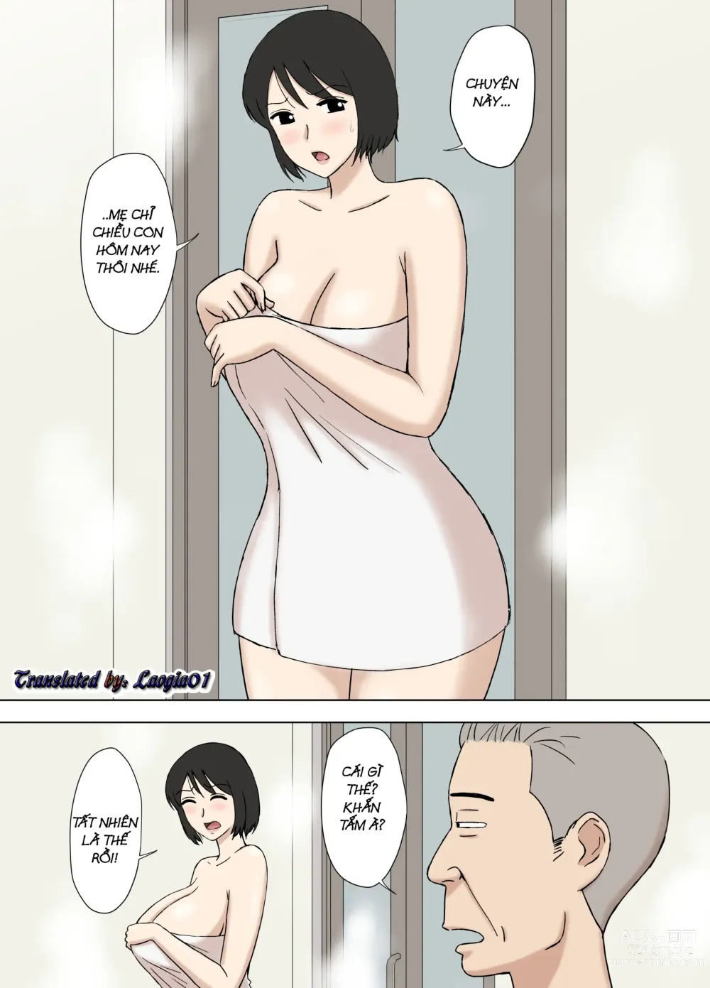 Page 5 of doujinshi Vợ tôi đang tắm với bố tôi... 2