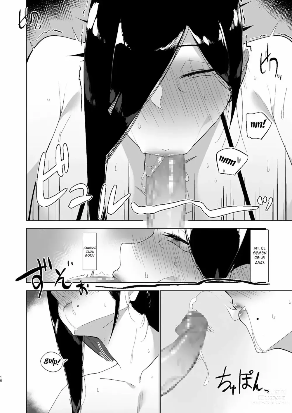 Page 9 of doujinshi Baku Maid Oba-san Kairaku ni Otsu