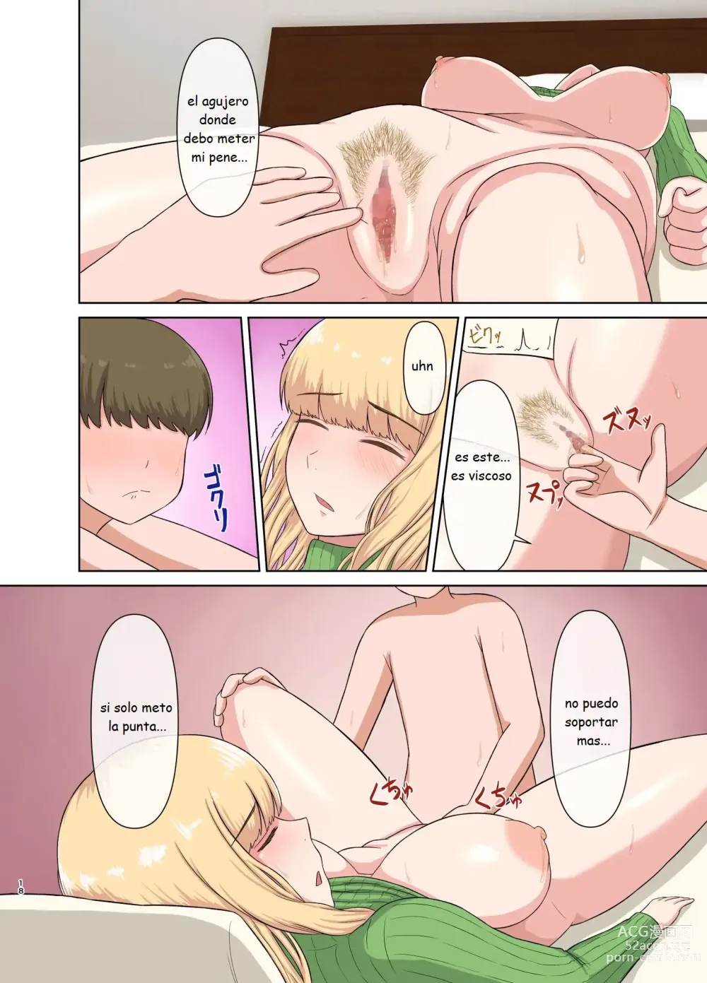 Page 18 of doujinshi Kinpatsu Oba-san no Suiminkan The Spirit of Sleeping Fuck