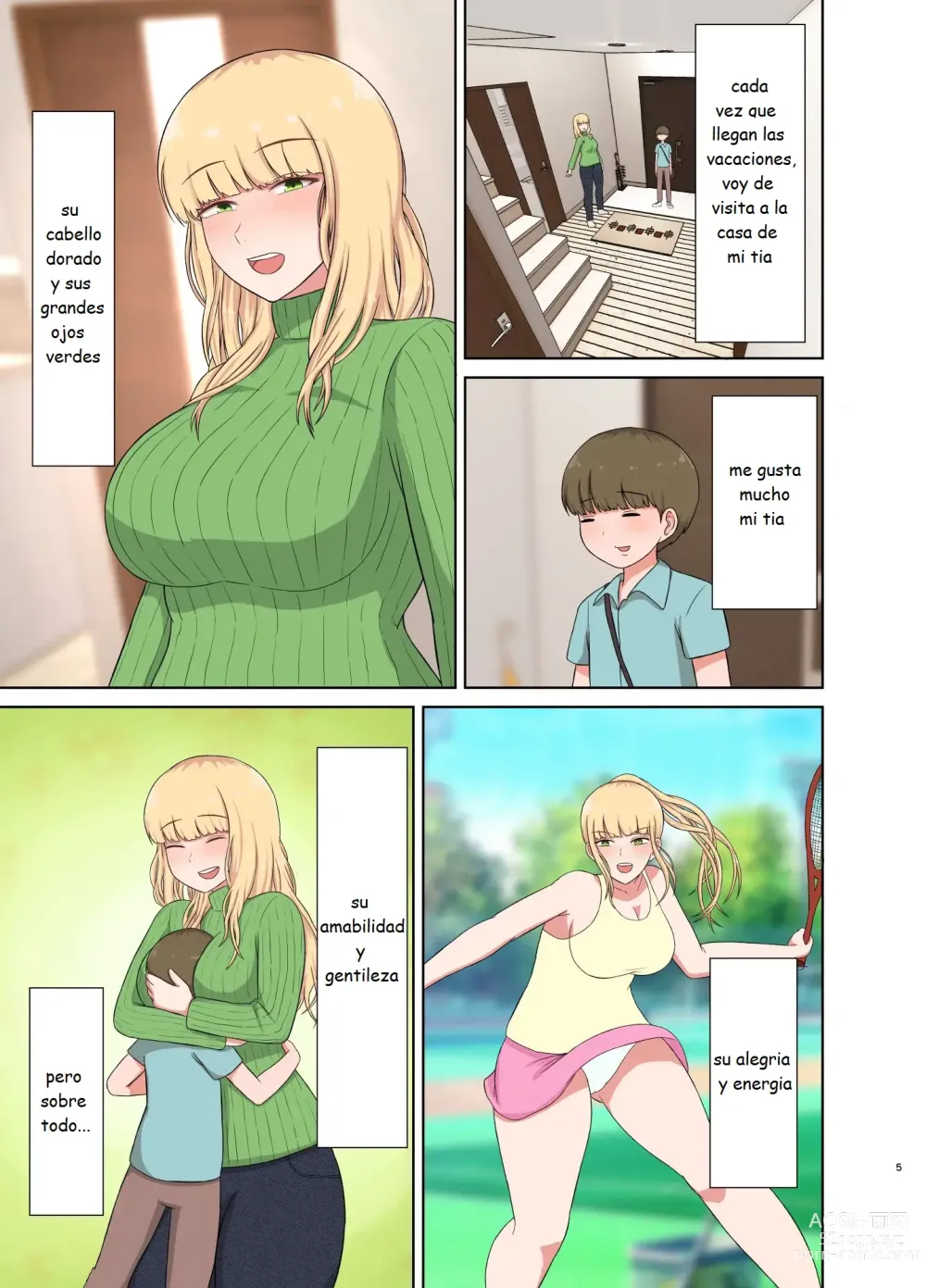 Page 5 of doujinshi Kinpatsu Oba-san no Suiminkan The Spirit of Sleeping Fuck