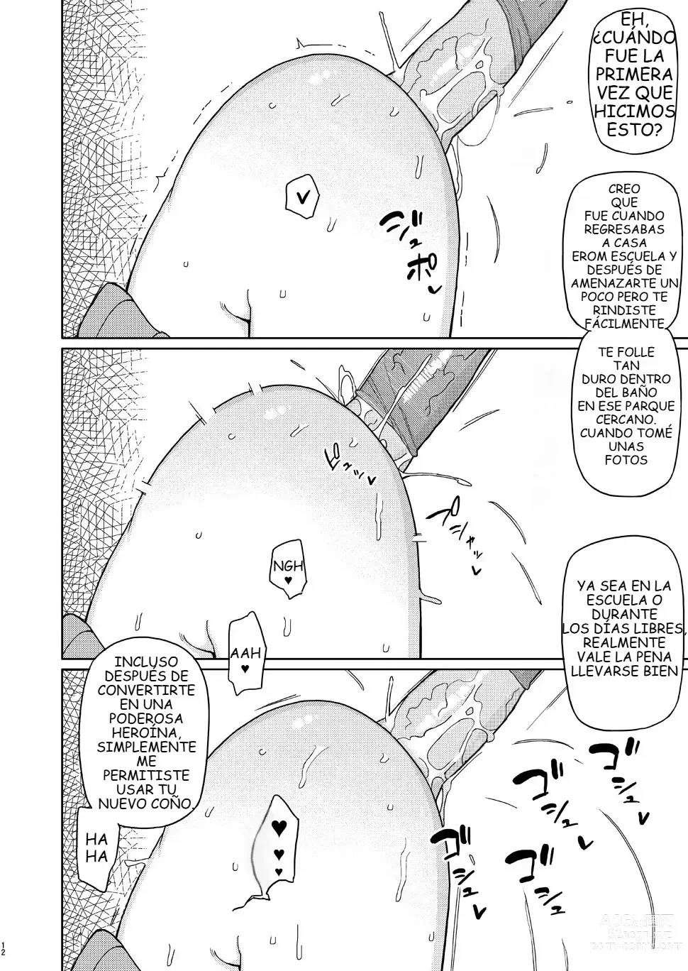 Page 12 of doujinshi Ore ga Ijimeteta Onna ga Henshin Heroine ni Natta node (decensored)