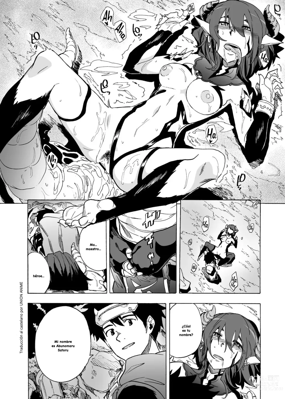 Page 21 of doujinshi Zetsurin Yuusha to Inran Mazoku