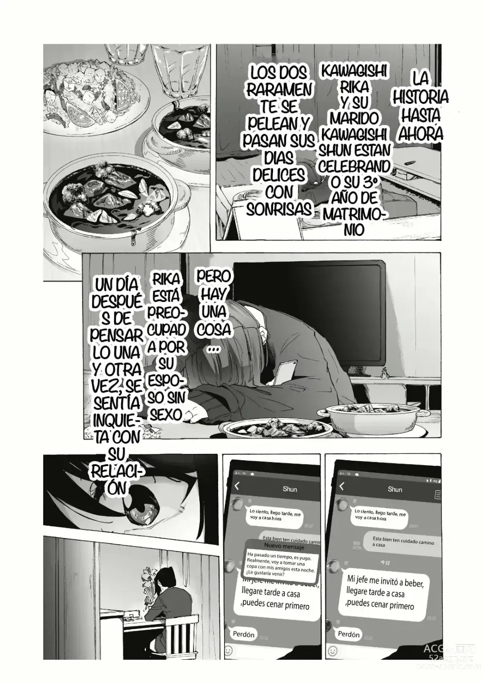 Page 4 of doujinshi Otto Kounin Sex Advisor ni Hamatta Kekka 2