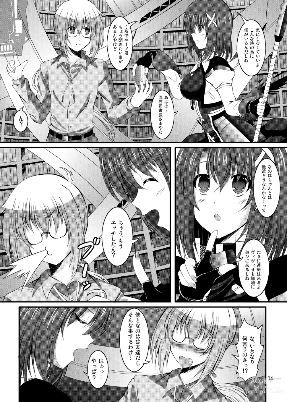 Page 3 of doujinshi Yagami Hayate to Himitsu no Sho