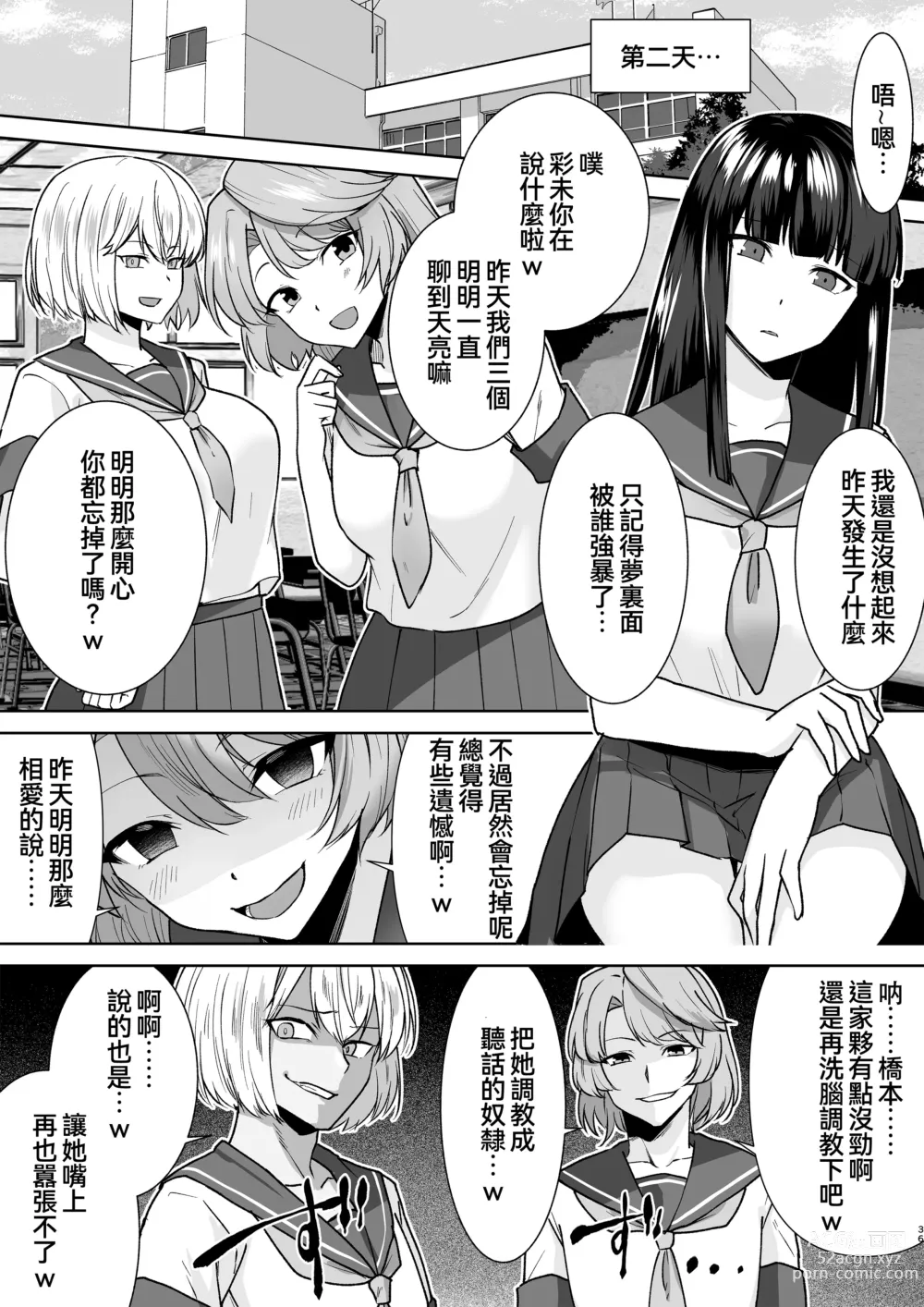 Page 36 of doujinshi Joshikousei Sennyuu Repo2 ~Hanzaisha ga Onnanoko ni Hyoui shite mita~