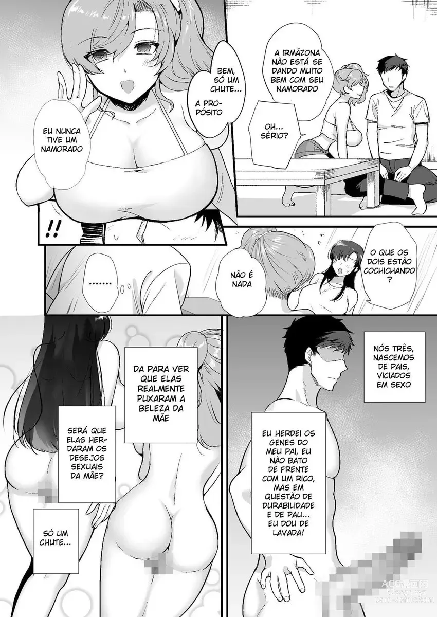 Page 15 of doujinshi Erosugiru Doukyonin ~Dosukebe Shimai to 1K Doukyo Seikatsu~