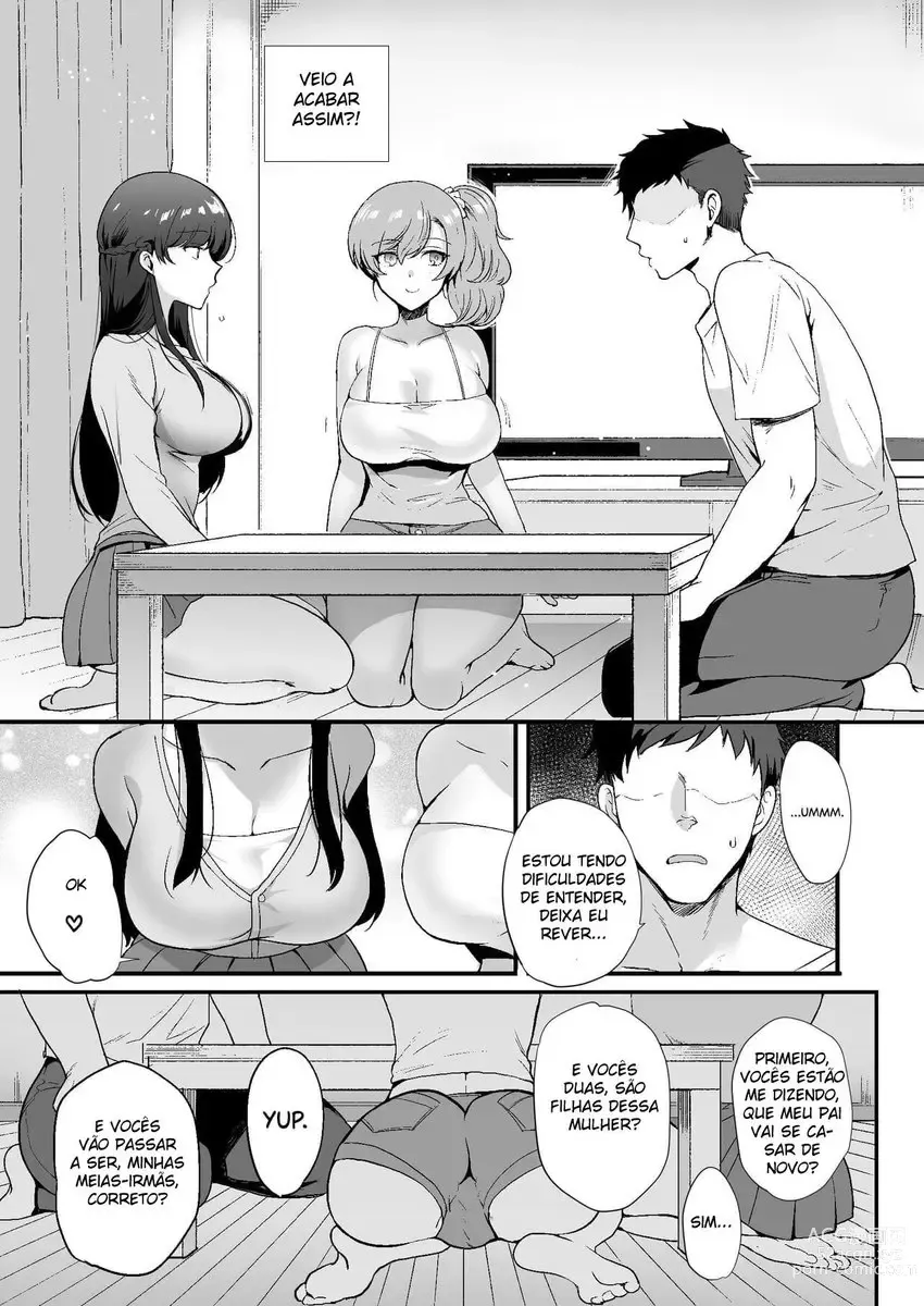 Page 6 of doujinshi Erosugiru Doukyonin ~Dosukebe Shimai to 1K Doukyo Seikatsu~