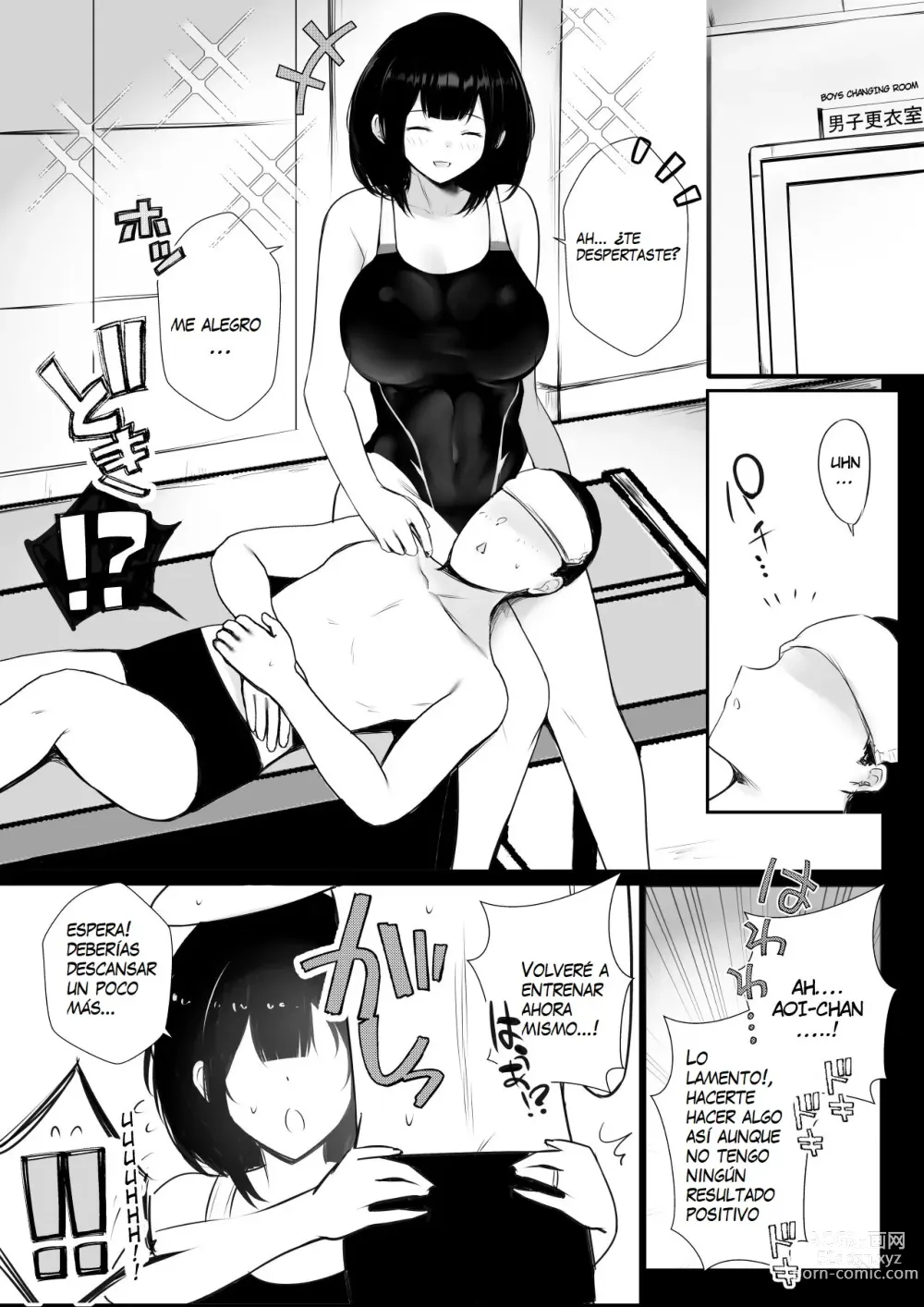 Page 16 of doujinshi Vi a una esposa de preparatoria de grandes pechos que solo deja que otro hombre la mime y abrace 7.