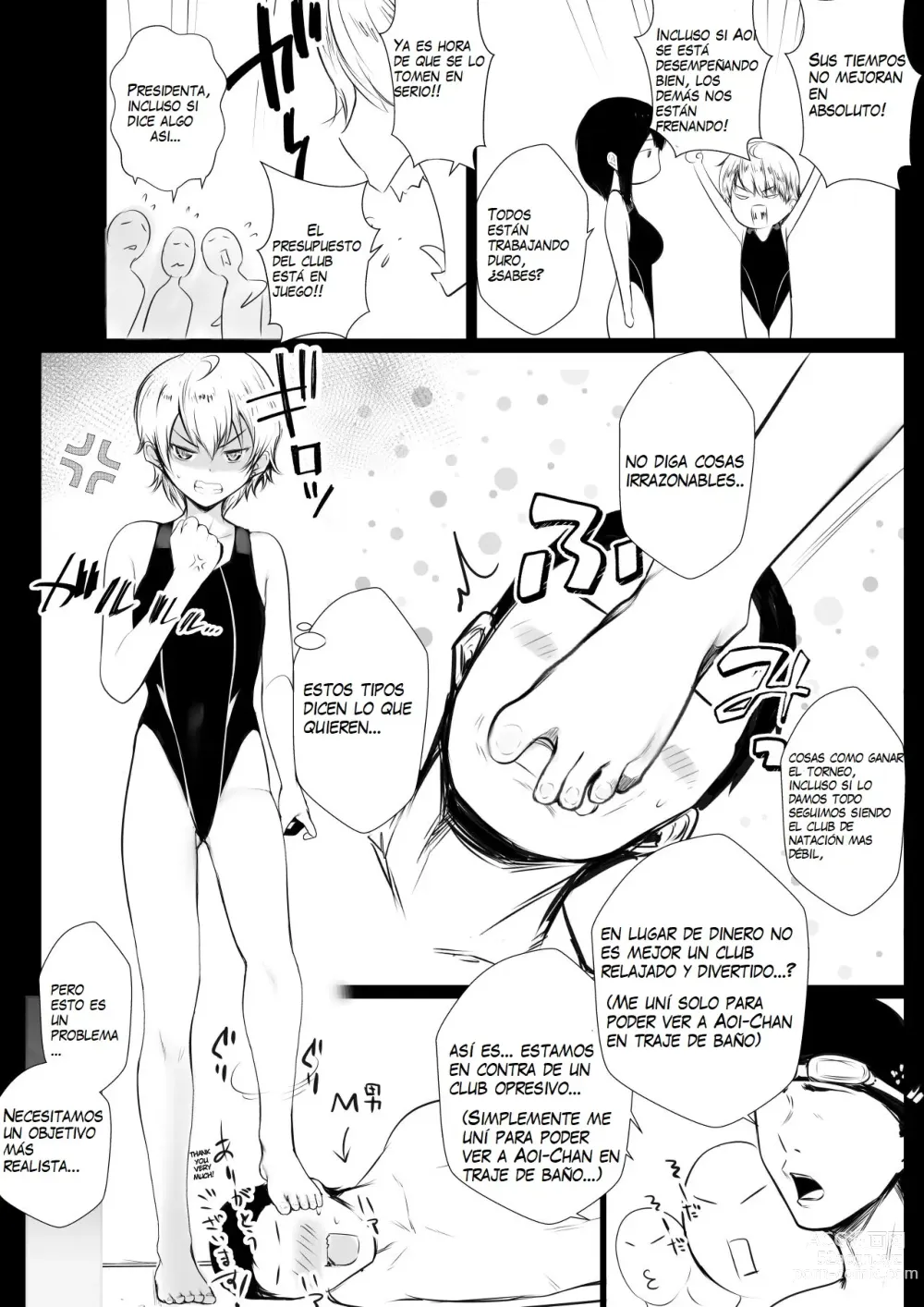 Page 8 of doujinshi Vi a una esposa de preparatoria de grandes pechos que solo deja que otro hombre la mime y abrace 7.