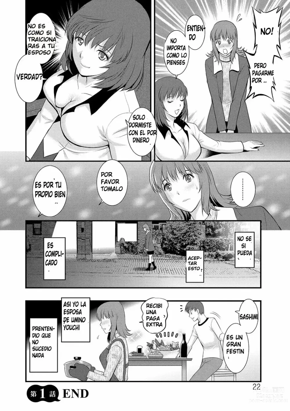 Page 22 of manga Part Time Manaka-san Wakazuma Enjokousai-ki