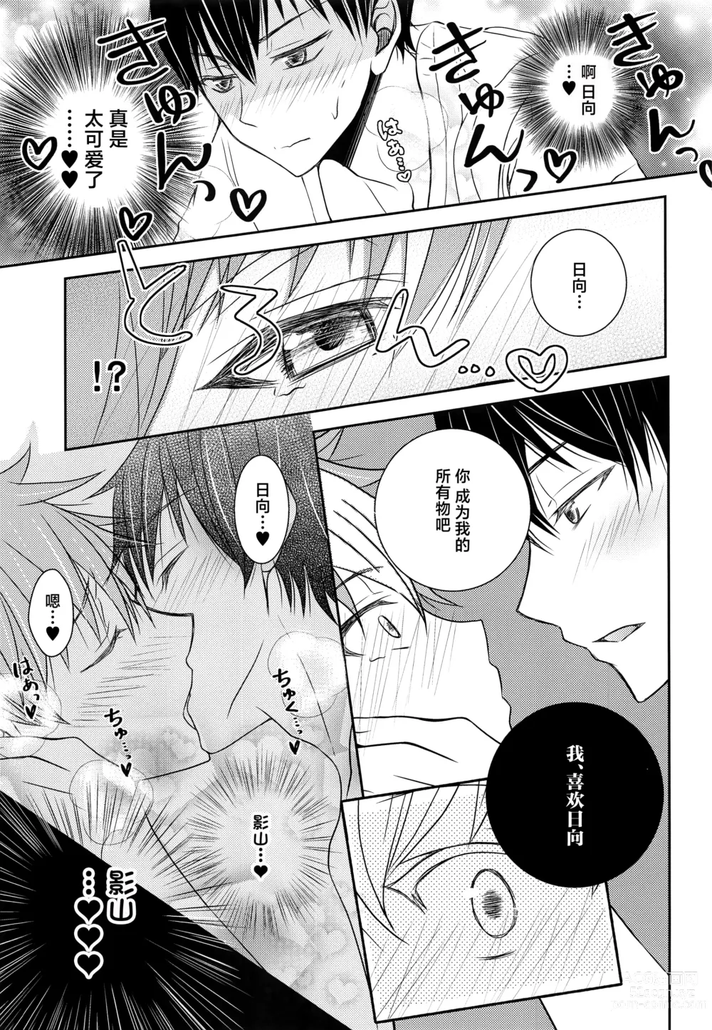 Page 14 of doujinshi Hinata to Koi ni Ochiru Made-