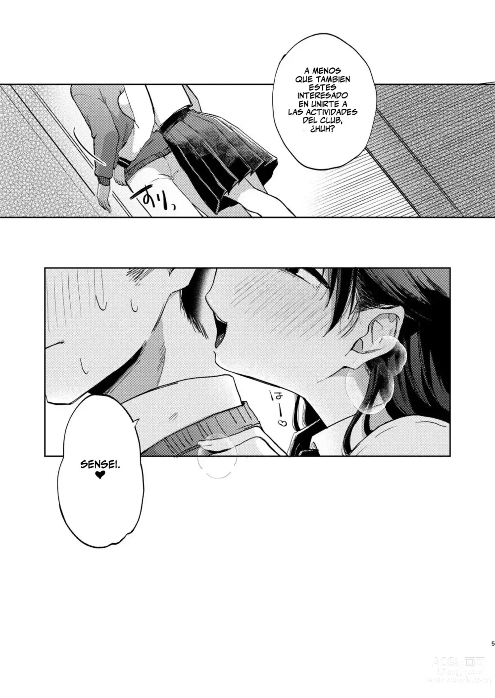 Page 5 of doujinshi Parece que esta Escuela Tiene un Club Secreto de Extracción de Semen