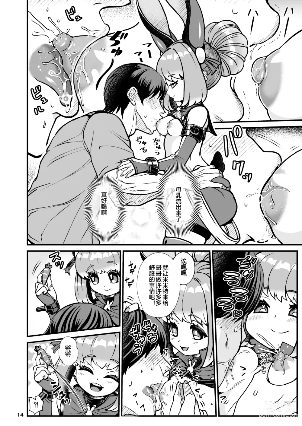 Page 14 of doujinshi Futanari Dennou Musume Mimito