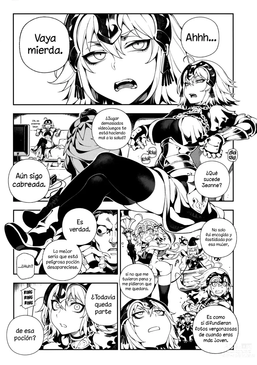 Page 3 of doujinshi CHALDEA MANIA Jeanne Alter (decensored)