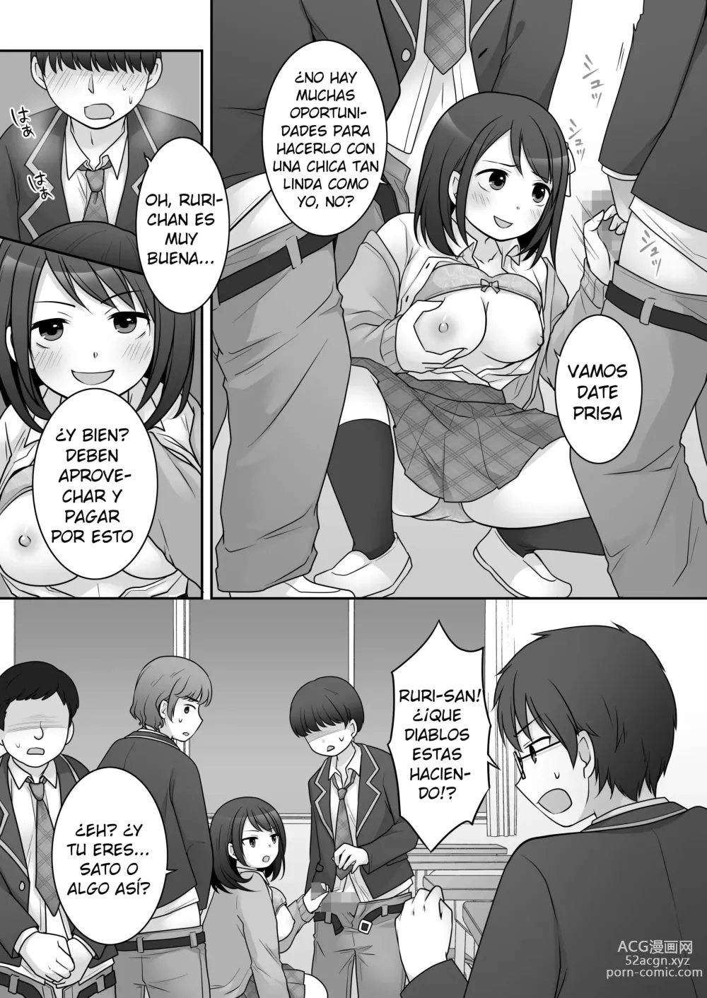 Page 12 of doujinshi Furyou in Kanojo ~Boku no Kanojo no Karada wa Furyou Otoko (Aitsu) ni Nottoraremashita.~