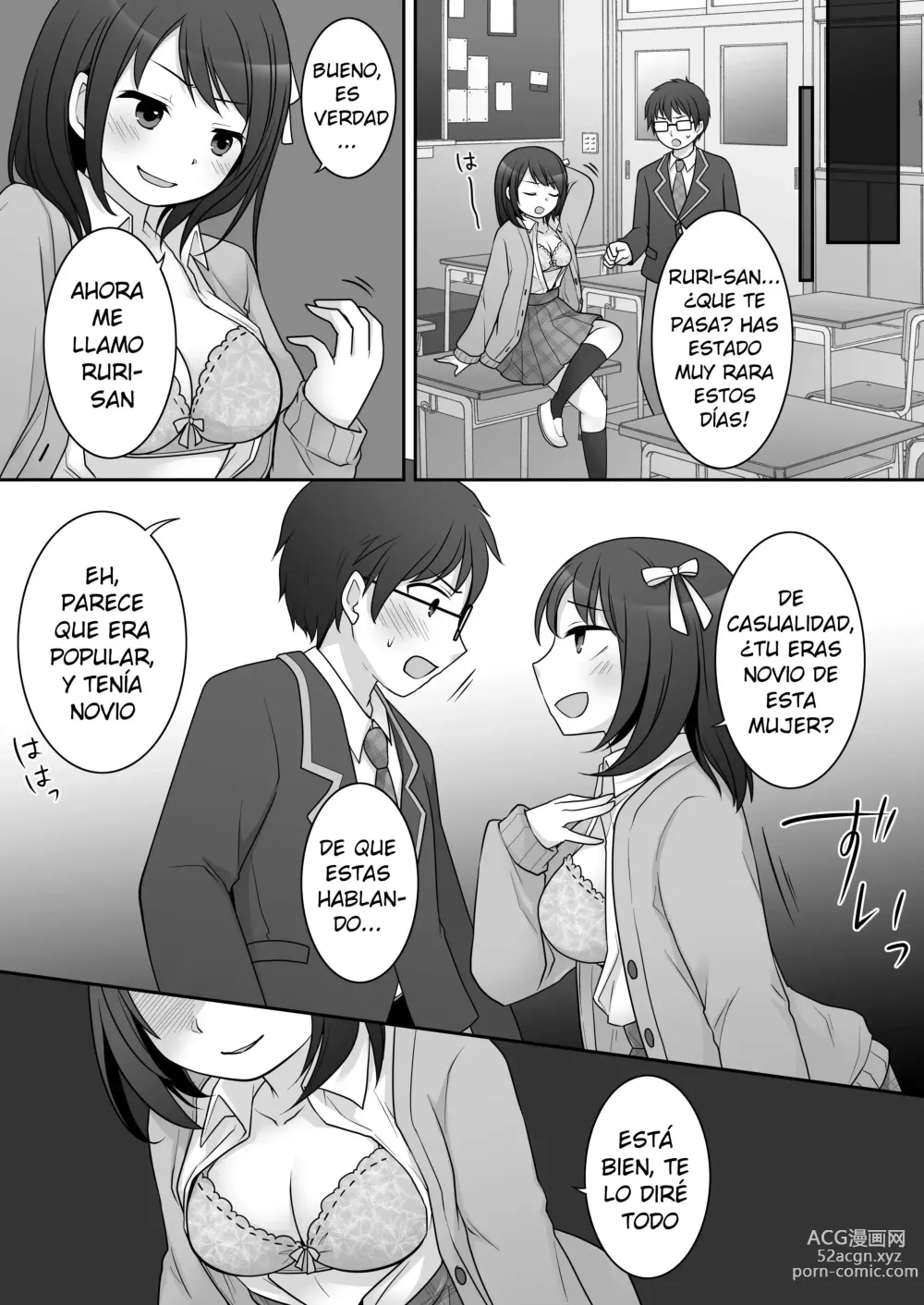 Page 14 of doujinshi Furyou in Kanojo ~Boku no Kanojo no Karada wa Furyou Otoko (Aitsu) ni Nottoraremashita.~