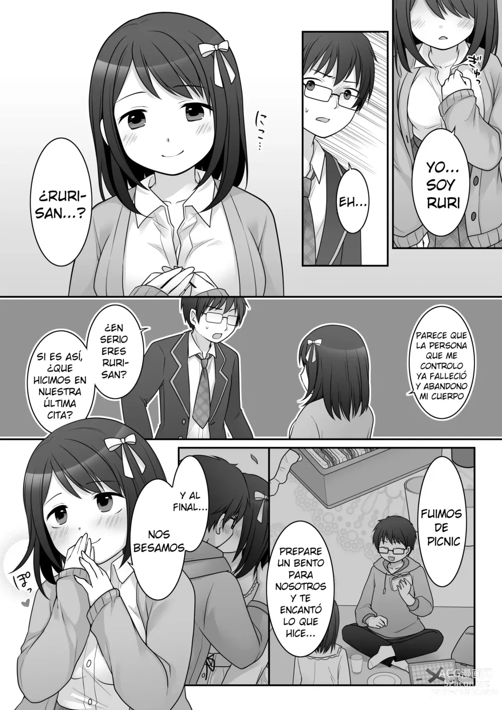 Page 24 of doujinshi Furyou in Kanojo ~Boku no Kanojo no Karada wa Furyou Otoko (Aitsu) ni Nottoraremashita.~