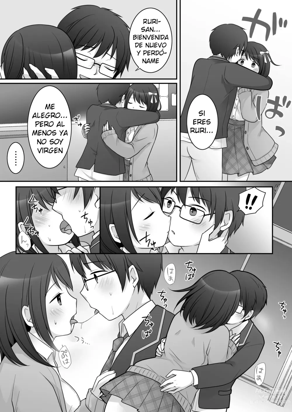 Page 25 of doujinshi Furyou in Kanojo ~Boku no Kanojo no Karada wa Furyou Otoko (Aitsu) ni Nottoraremashita.~