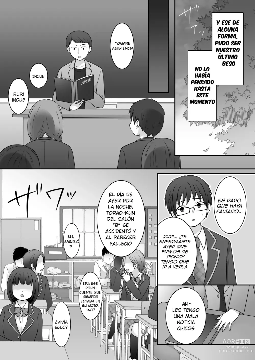 Page 5 of doujinshi Furyou in Kanojo ~Boku no Kanojo no Karada wa Furyou Otoko (Aitsu) ni Nottoraremashita.~