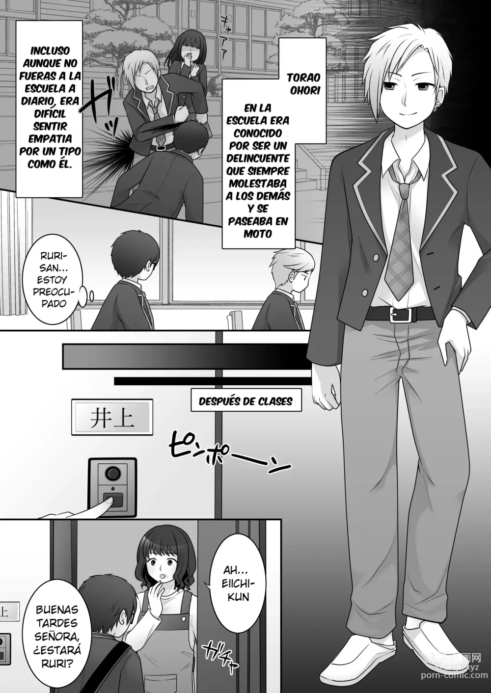 Page 6 of doujinshi Furyou in Kanojo ~Boku no Kanojo no Karada wa Furyou Otoko (Aitsu) ni Nottoraremashita.~