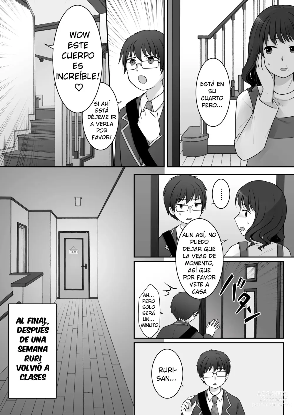 Page 7 of doujinshi Furyou in Kanojo ~Boku no Kanojo no Karada wa Furyou Otoko (Aitsu) ni Nottoraremashita.~