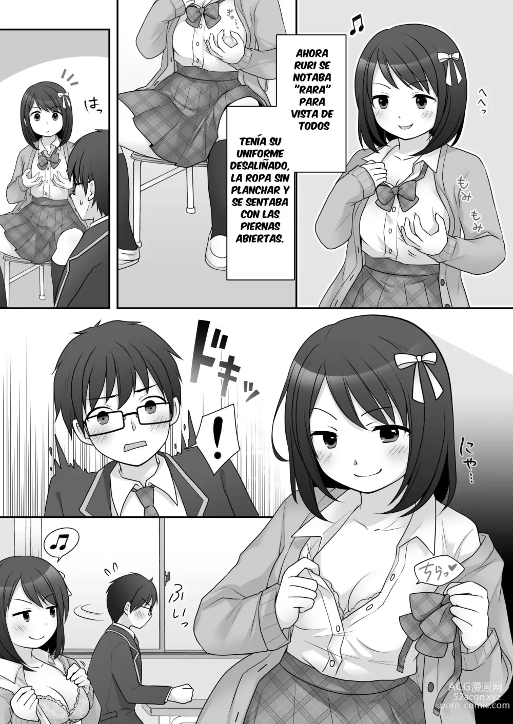 Page 9 of doujinshi Furyou in Kanojo ~Boku no Kanojo no Karada wa Furyou Otoko (Aitsu) ni Nottoraremashita.~