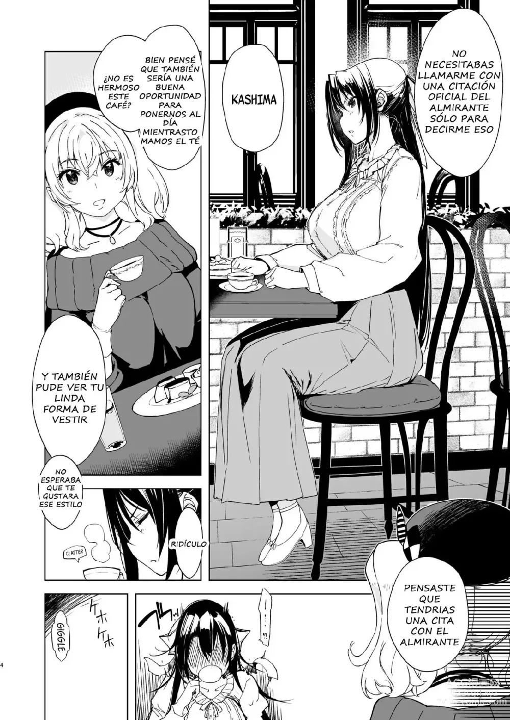 Page 3 of doujinshi Hishokan Kashima no Houkokusho 3