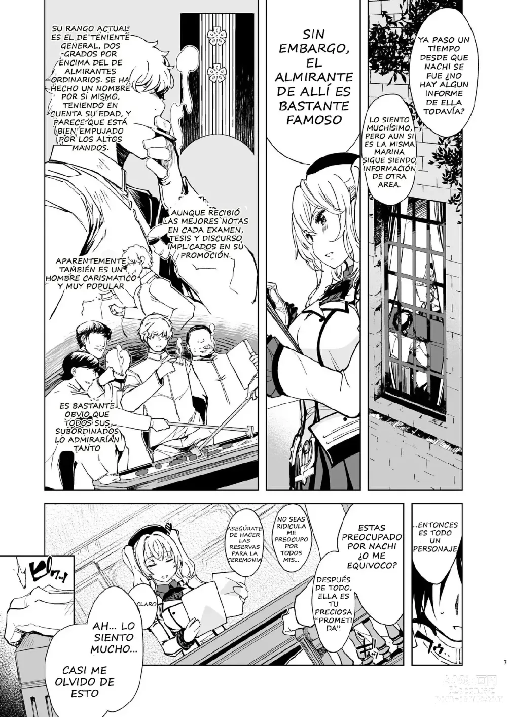 Page 6 of doujinshi Hishokan Kashima no Houkokusho 3