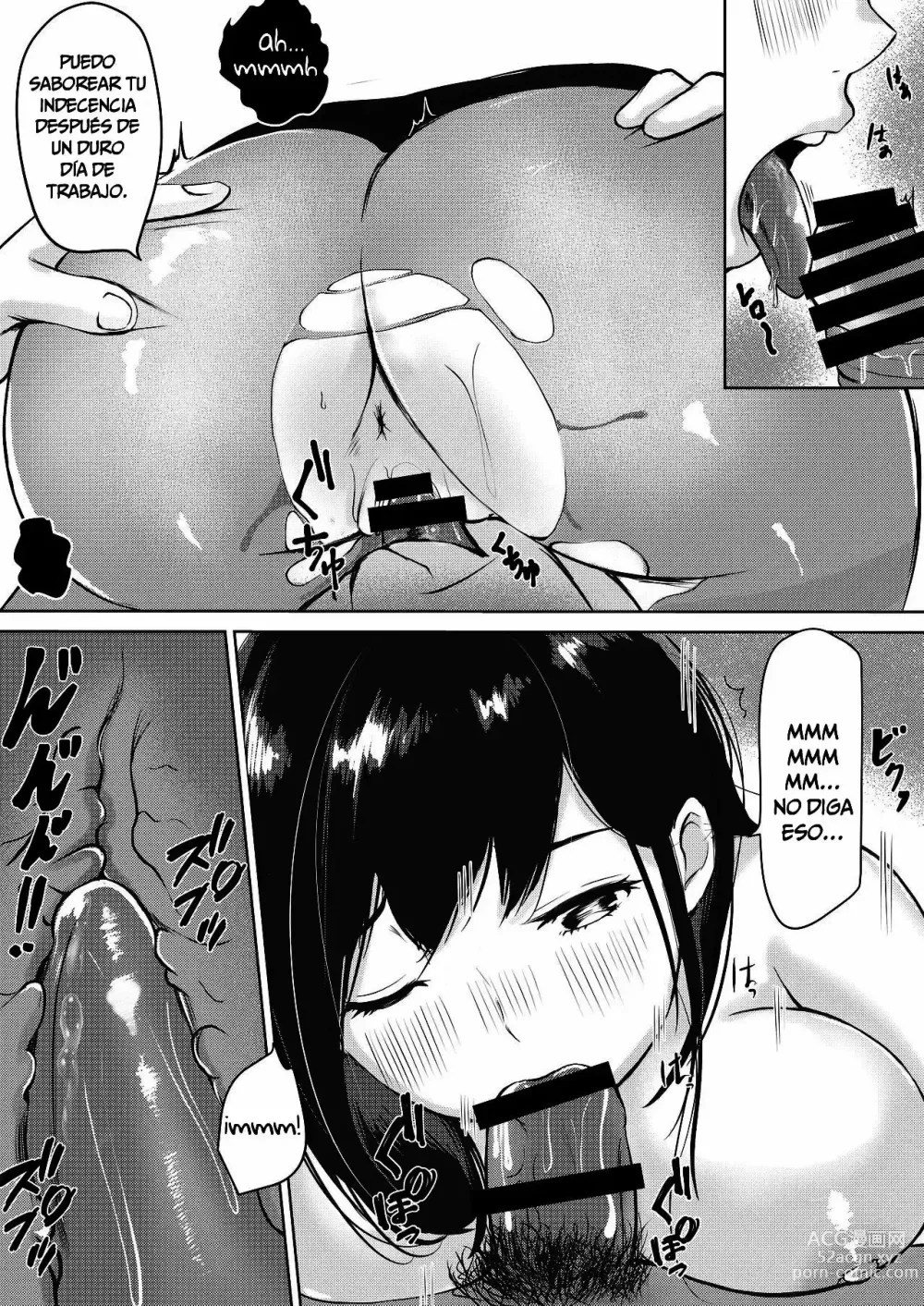 Page 23 of doujinshi Una Senpai Muy Seria en su Trabajo Hace Horas Extra y se Corre Hasta la Mañana