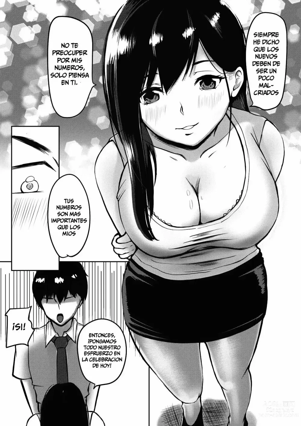 Page 8 of doujinshi Una Senpai Muy Seria en su Trabajo Hace Horas Extra y se Corre Hasta la Mañana