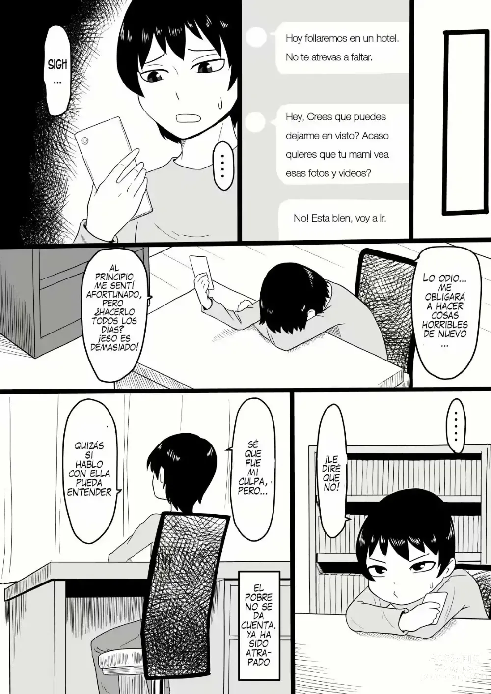 Page 4 of doujinshi Warui Gal ni Tsukamatta Sonogo