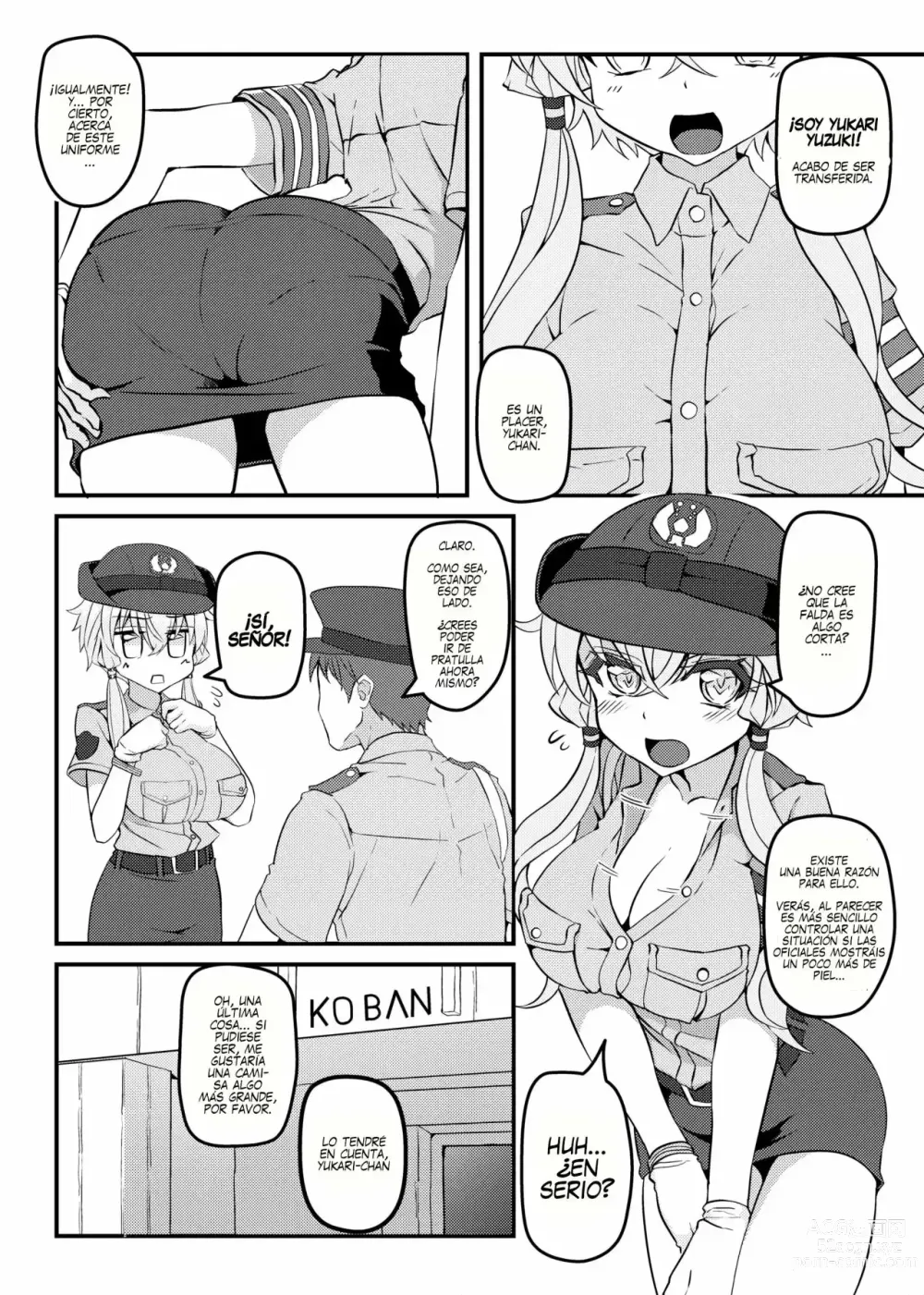 Page 2 of doujinshi Fukei Yukari-san ni Shitai!!