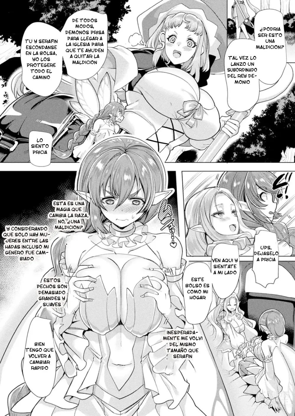 Page 4 of doujinshi Yousei ni Naru Noroi