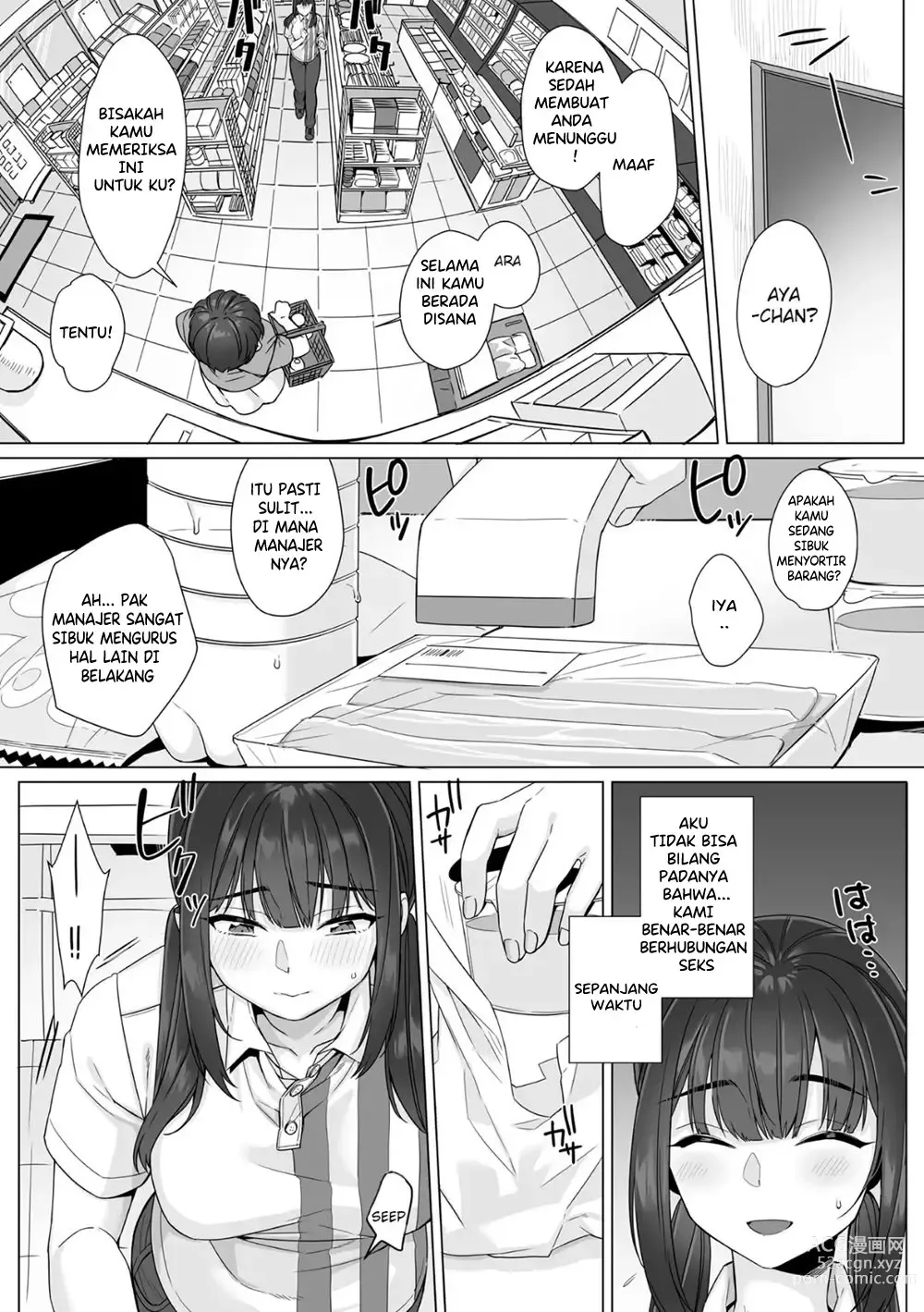 Page 21 of doujinshi Junboku Joshikousei wa Oyaji Iro ni Somerarete Comic Ban Chapter 4