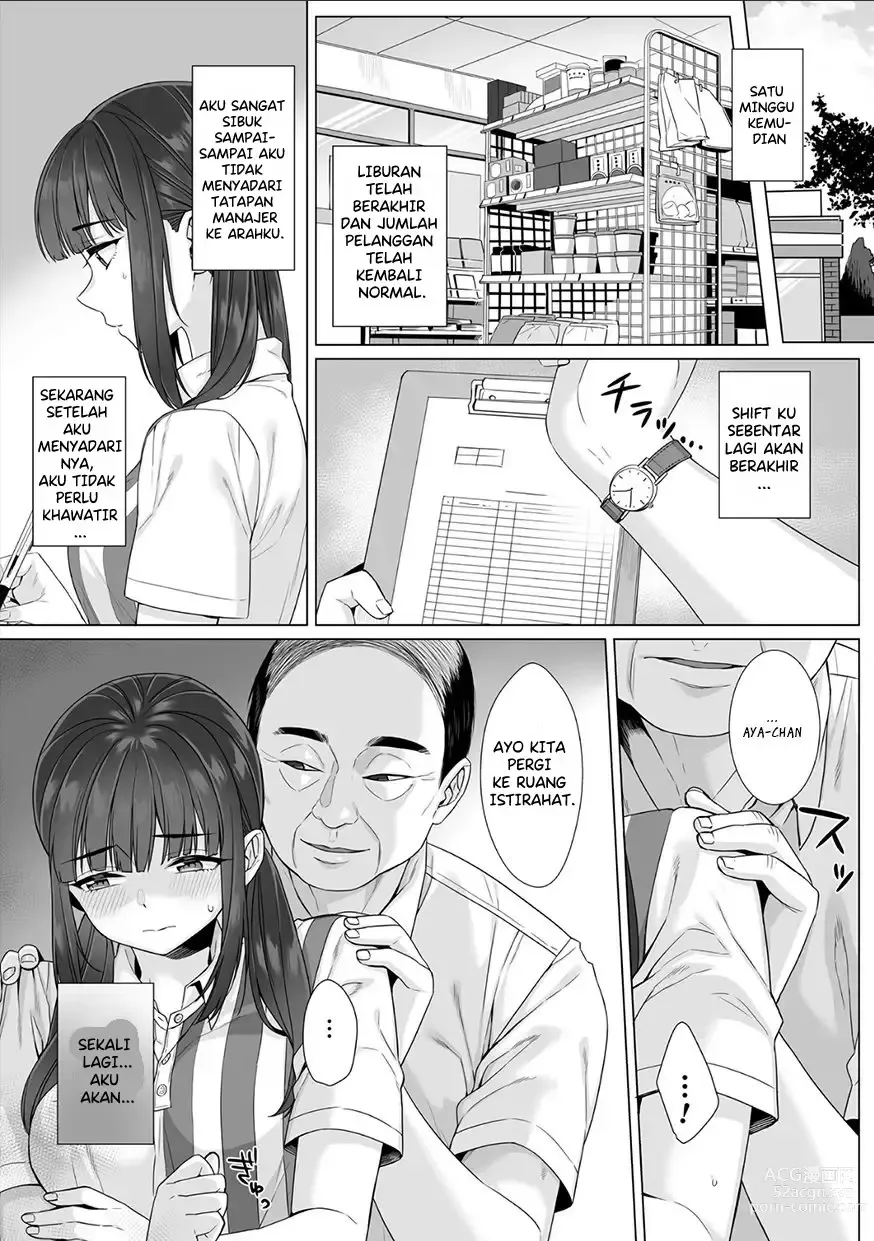 Page 4 of doujinshi Junboku Joshikousei wa Oyaji Iro ni Somerarete Comic Ban Chapter 4