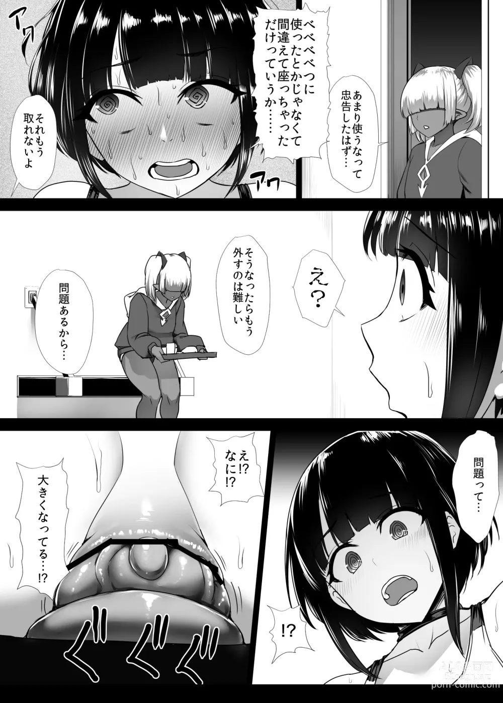 Page 33 of doujinshi Heroine Koumon Choukyou