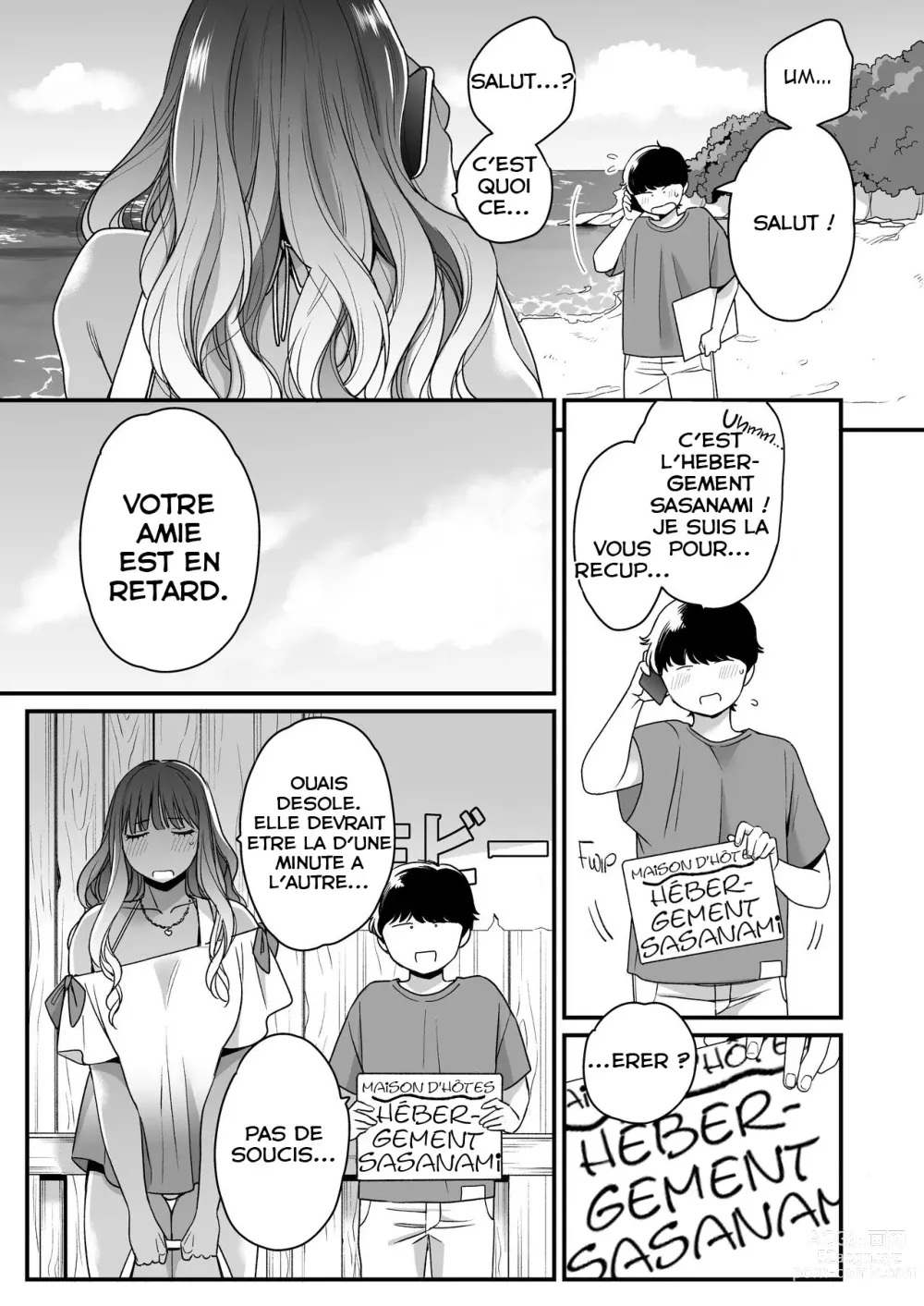 Page 5 of manga Été, Plage et Gyarus!