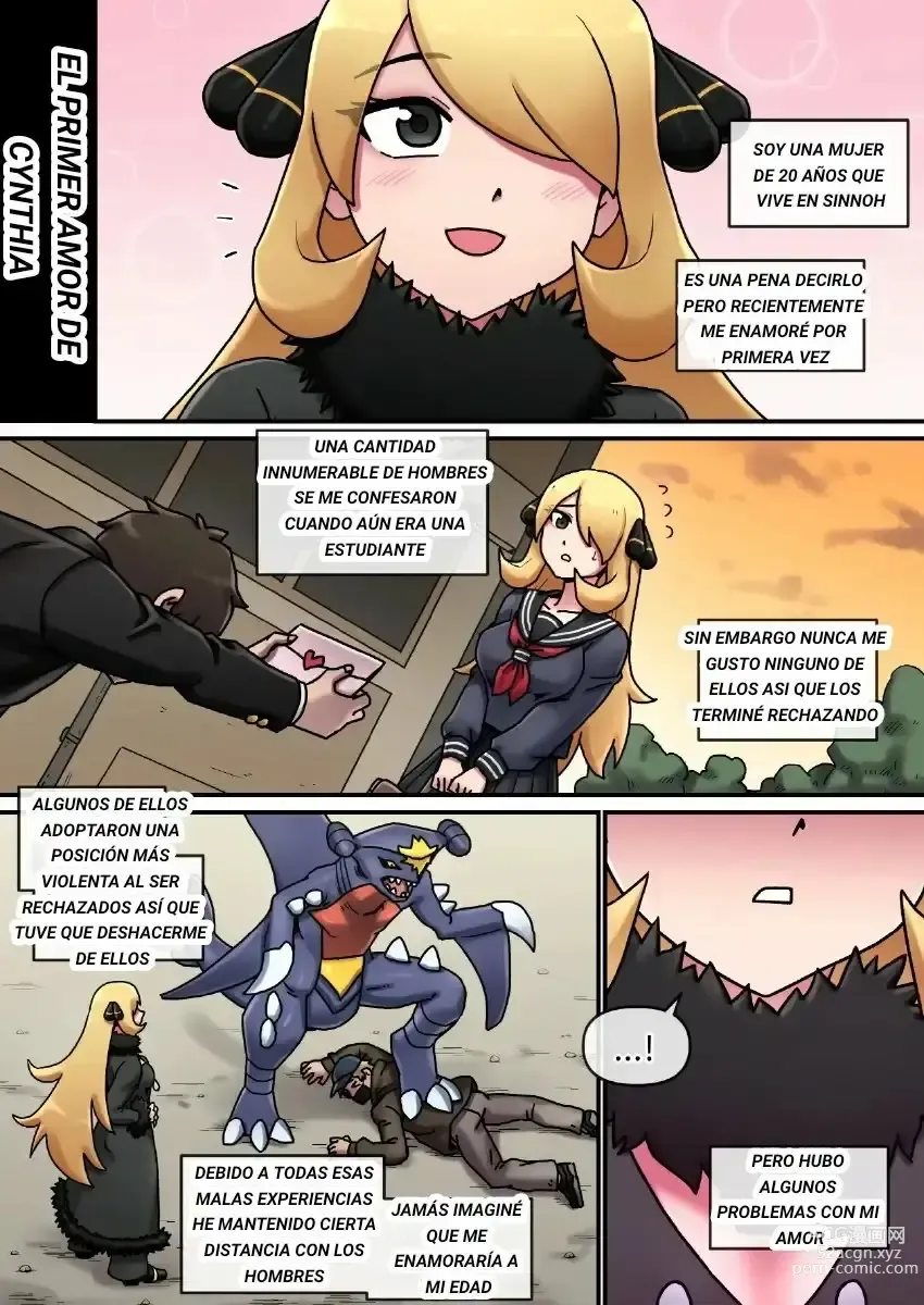 Page 2 of doujinshi Yandere Cynthia