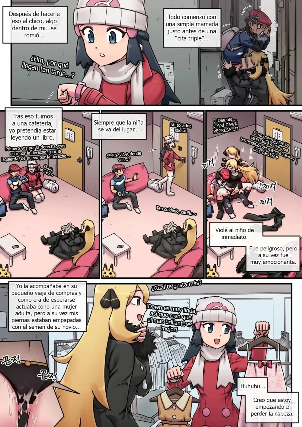 Page 6 of doujinshi El Primer Amor de Cynthia