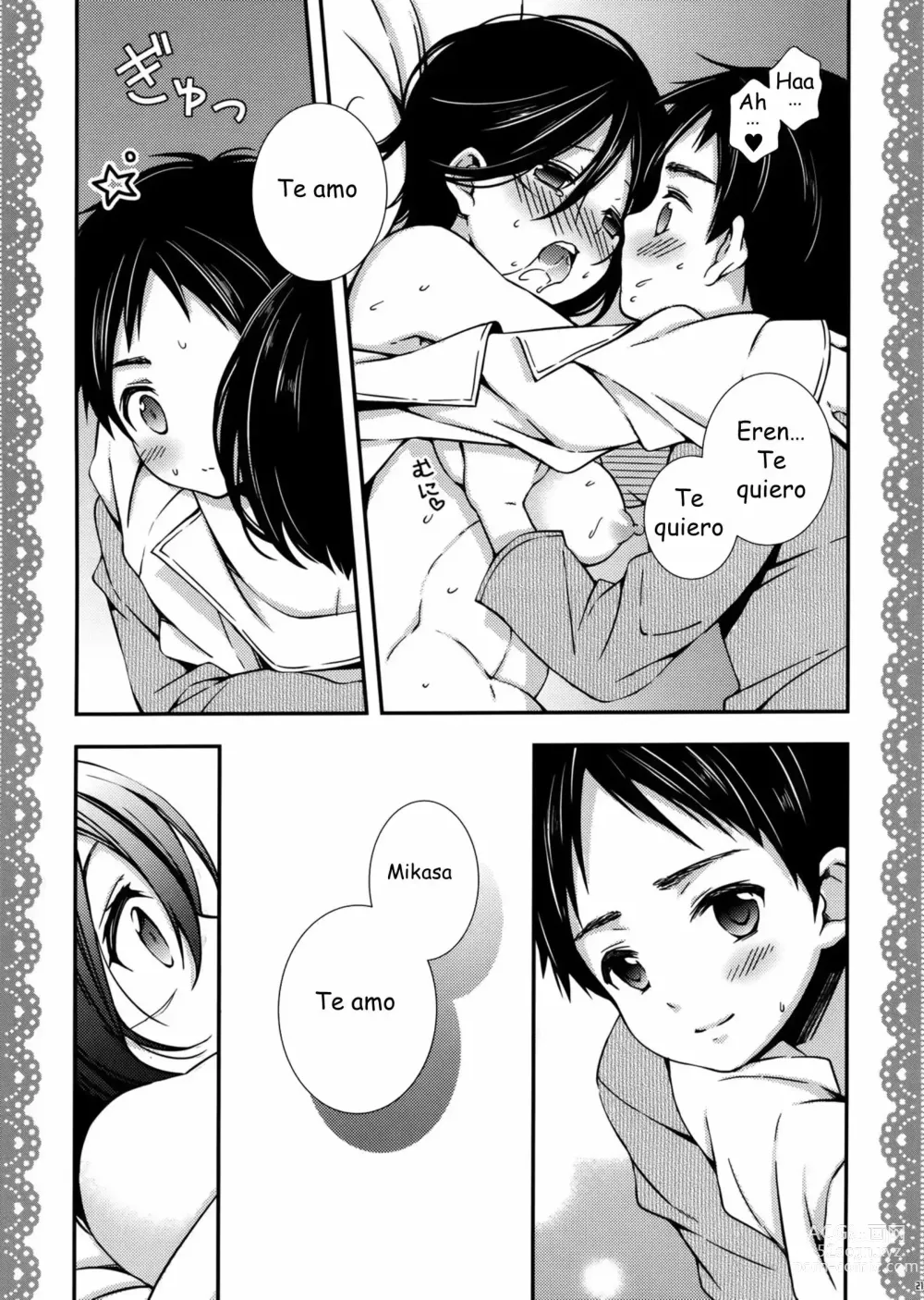 Page 20 of doujinshi Mikasa ga Eren ni Eroikoto Suru Hon