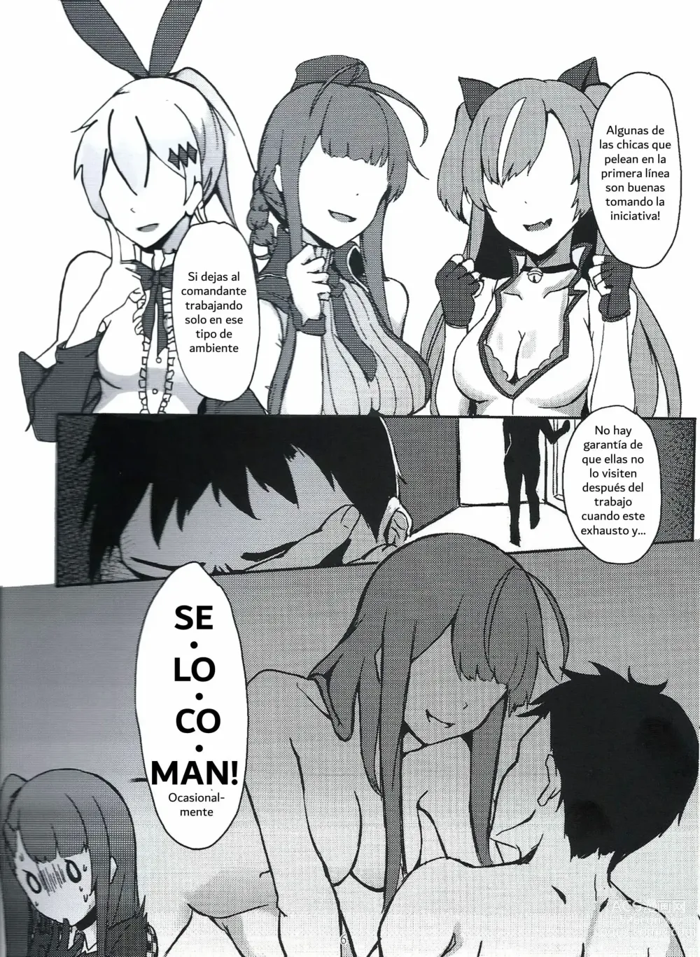 Page 5 of doujinshi I dont know what to title this book, but anyway it's about WA2000