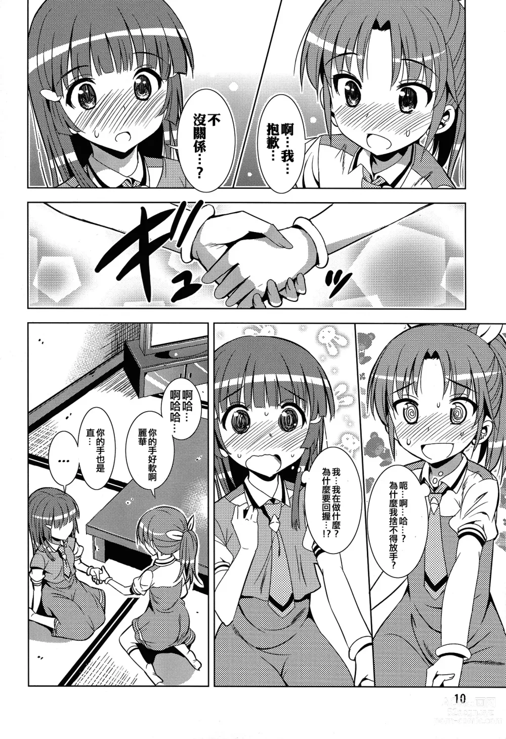 Page 9 of doujinshi Reika and Nao get turned on!