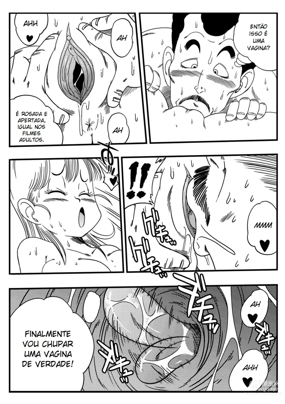 Page 8 of doujinshi Dagonball - Oolonga Engana a Bulma