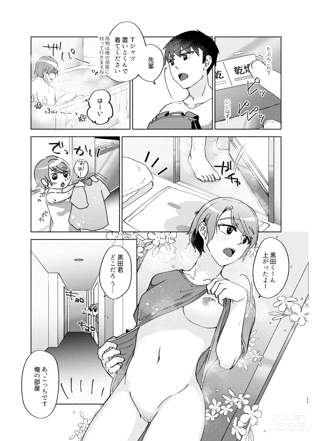 Page 11 of doujinshi Natsuho-senpai to Naisho no Jikan 3