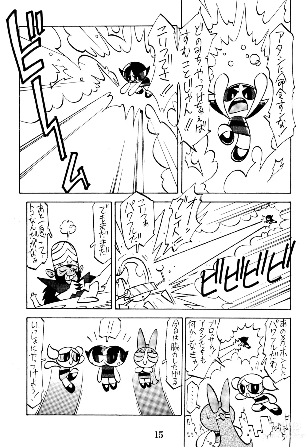 Page 17 of doujinshi PPG FLASH!