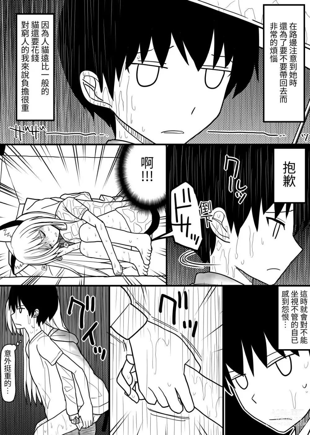 Page 3 of doujinshi Hito neko no kaikata ～Hatsujo-ki-hen～